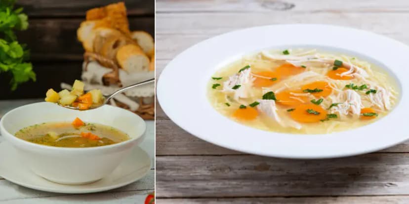 Receta para preparar un Caldo de Pollo