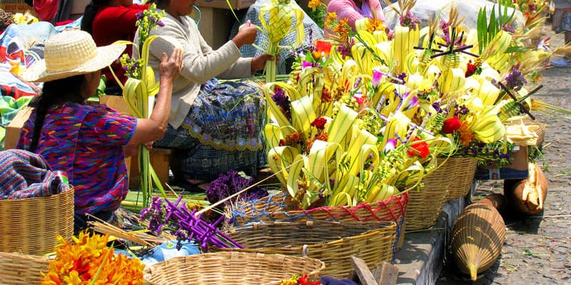 Domingo de Ramos en Guatemala