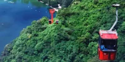 Historia del teleférico de Amatitlán