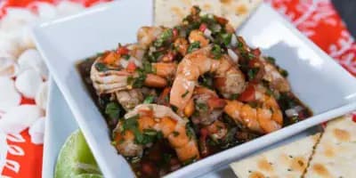 Receta de Ceviche de camarón al estilo guatemalteco
