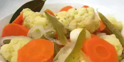 Receta para hacer ensalada en escabeche guatemalteca