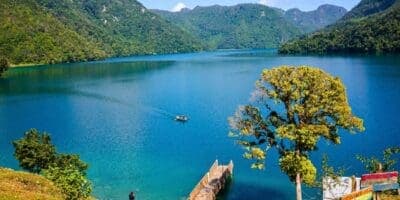 Laguna Brava en Huehuetenango, Guatemala