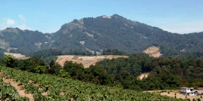 Volcán Siete Orejas en Quetzaltenango