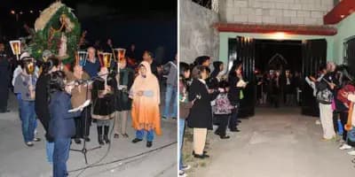 Instrumentos de las posadas navideñas de Guatemala