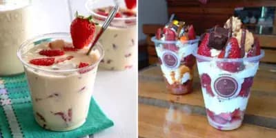Receta para hacer fresas con crema en Guatemala