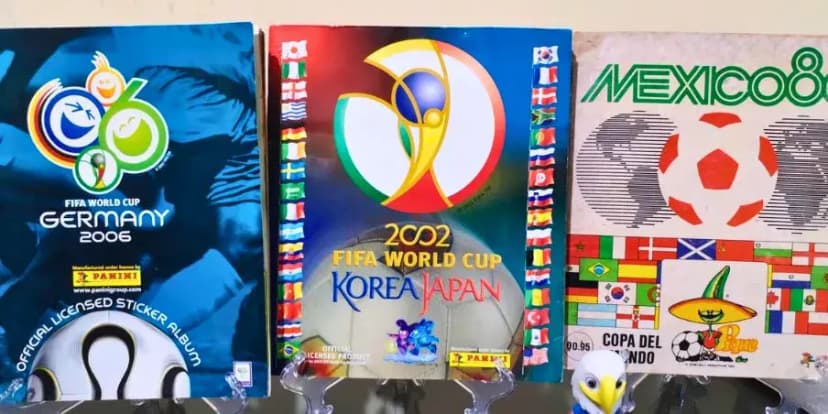 Los álbumes Panini que han sido sensación cada mundial desde 1970 en Guatemala