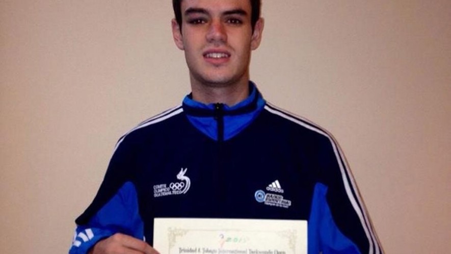 Atleta guatemalteco Andrés Zelaya