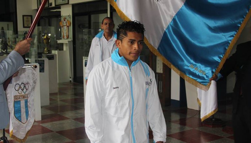 Atleta guatemalteco Julio Molina