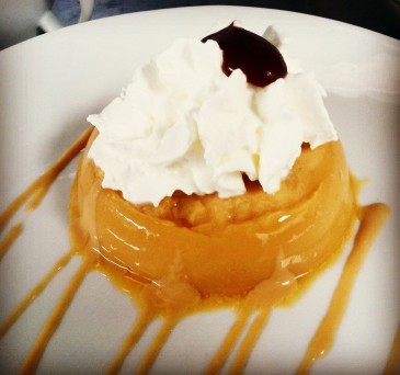 Flan de Café. (Foto: Toño Chacón)