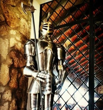 Caballero que representa a Don Nono, dueño original. (Fotografía: Restaurante De Montaña)