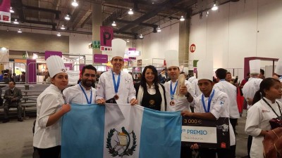 Guatemala obtuvo el tercer lugar en la competencia Bocuse d’Or 2016. (Foto: Chef Mario Campollo Sarti)