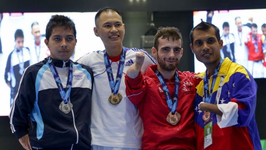 Gersson Mejía, taekwondista guatemalteco