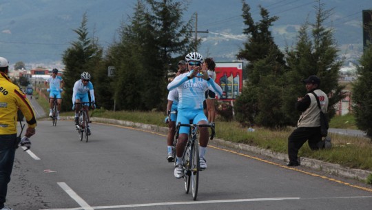 Melvin Borón, ciclista guatemalteco