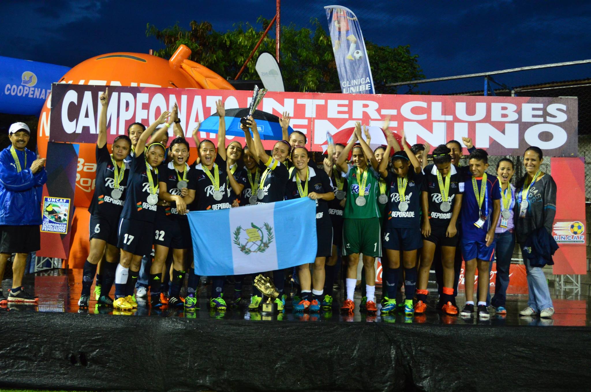 UNIFUT, subcampeón del Campeonato Inter-Clubes Femenino UNCAF 2016