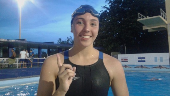 Valerie Gruest, nadadora guatemalteca