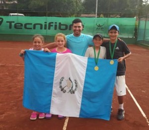 Guatemala es campeón de la Copa Wilson U-12 2016 de tenis