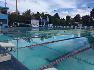Piscina que sirvió para las pruebas de natación. (Foto: Conader)
