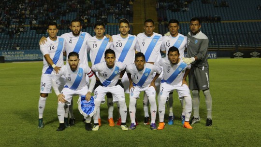 Jugadores convocados de Guatemala 2016