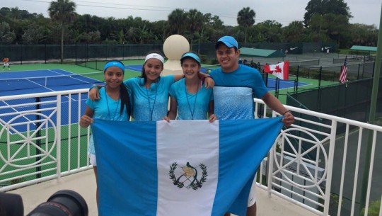 Tenistas guatemaltecas