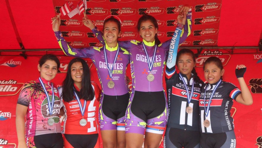 Campeones de la tercera para de pista