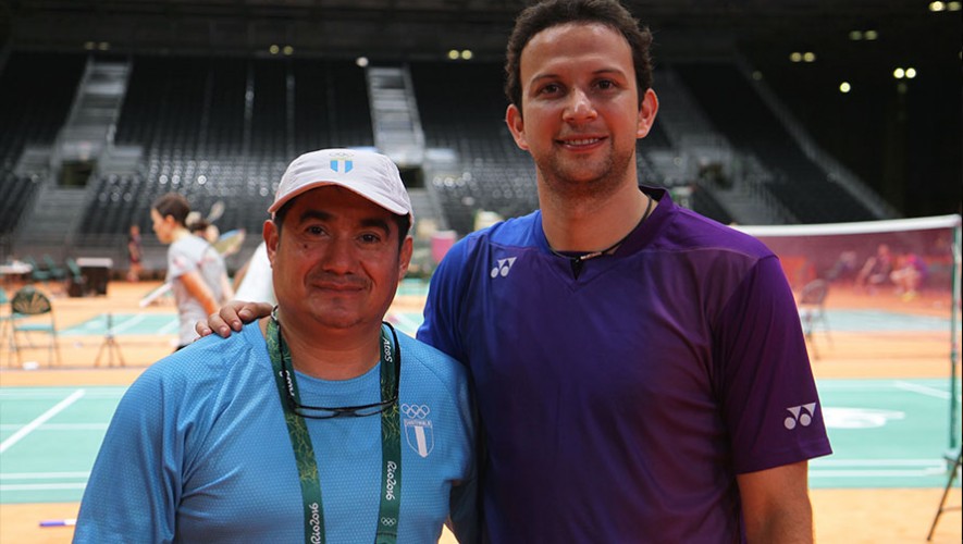 Río 2016: Entrenamiento de Kevin Cordón con José María