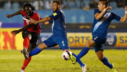 Guatemala vs Trinidad y Tobago, alineaciones