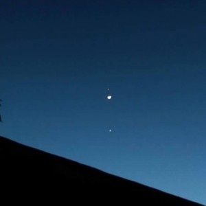 Luna, Venus y Marte 2017