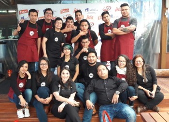 Participantes de Desafio Culinario. (Foto: Mirciny Moliviatis)