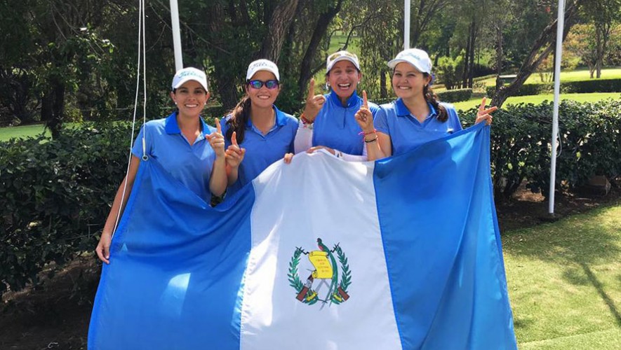 Damas primer lugar en Centroamericano de golf 2017