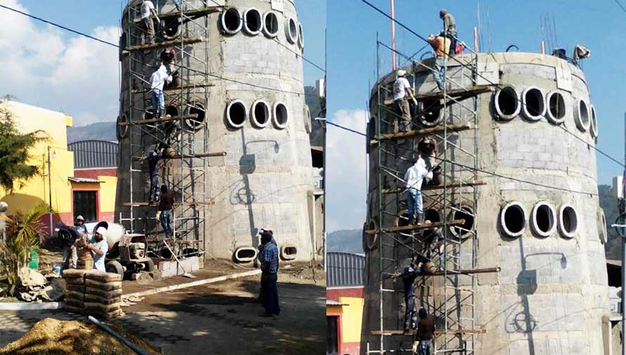 Construyen planetario en el municipio de San Miguel Dueñas, Guatemala