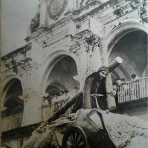 Jesús Nazareno de la Caída de San Bartolomé Becerra Antigua Guatemala 