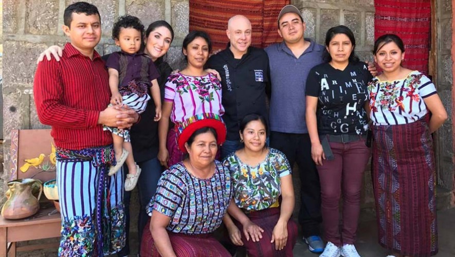 Jorge Rausch de Master Chef se encuentra en Guatemala