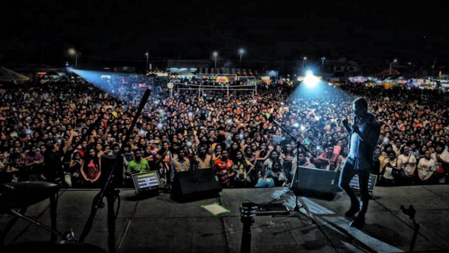 Kalimba ofreció un concierto en San Marcos, Guatemala