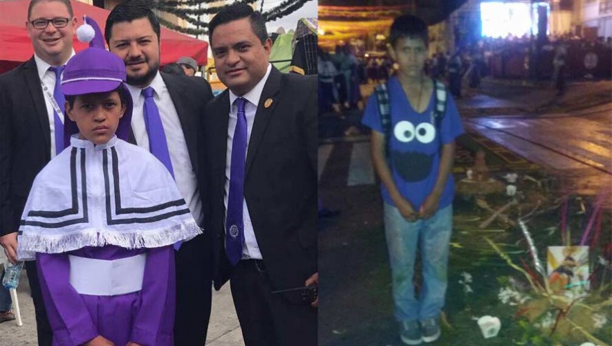 Niño que elabora alfombras con desechos se vestirá de cucurucho para Semana Santa 2017