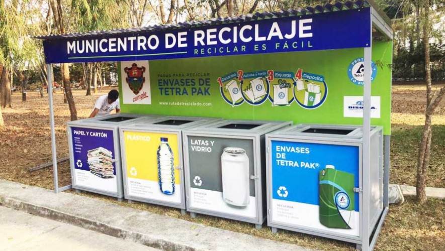Nuevas estaciones de reciclaje en Guatemala