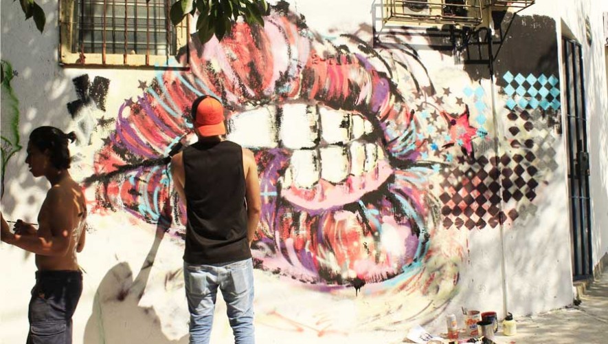 Participa en el Festival de Murales Bonito mi Barrio 2017 en la Ciudad de Guatemala
