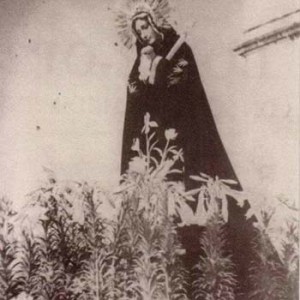 Virgen María del templo de la Escuela de Cristo Antigua Guatemala 