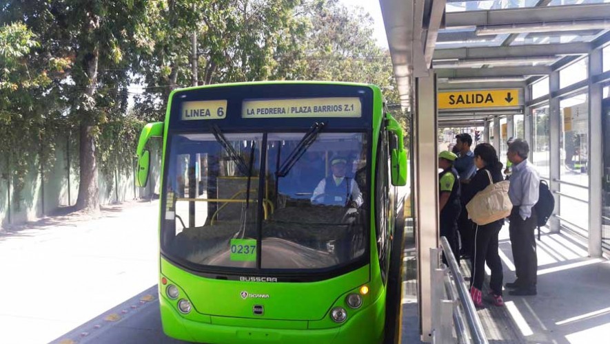 Conoce los horarios del Transmetro en Semana Santa 2017 Guatemala