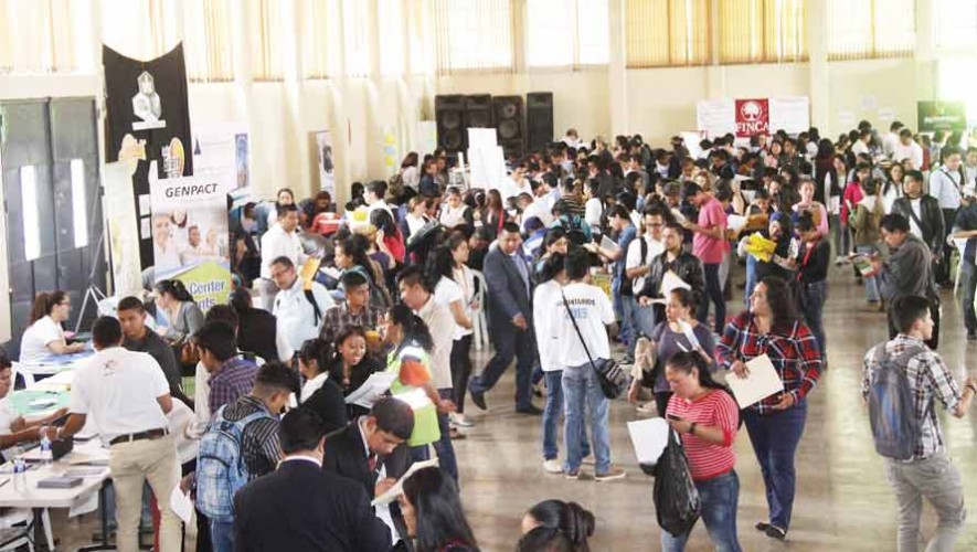Feria de Empleo 2017 en el Parque de la Industria, Ciudad de Guatemala