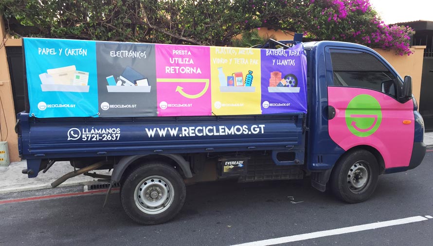 Reciclemos GT Servicio de reciclaje a domicilio en Guatemala