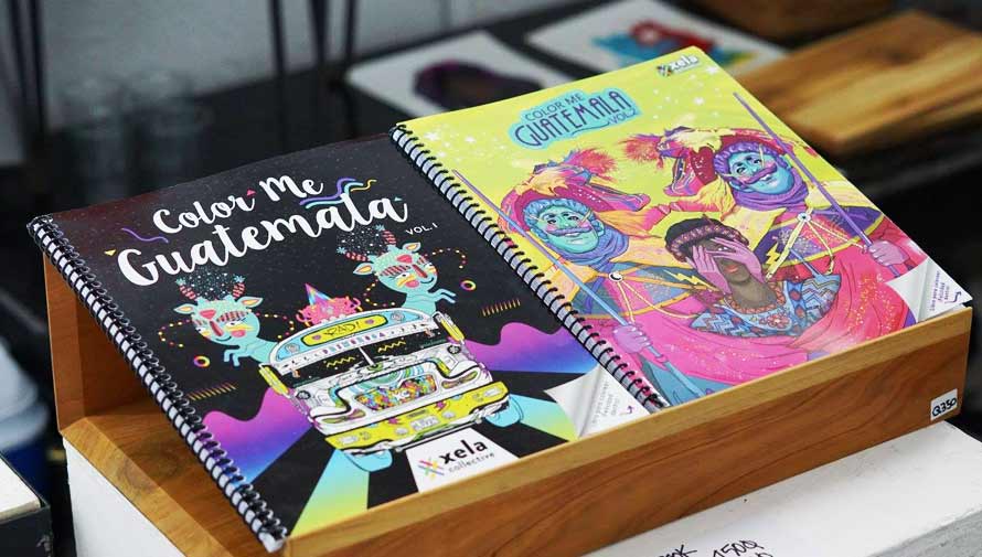 Color Me Guatemala, libros para colorear inspirados en la cultura guatemalteca