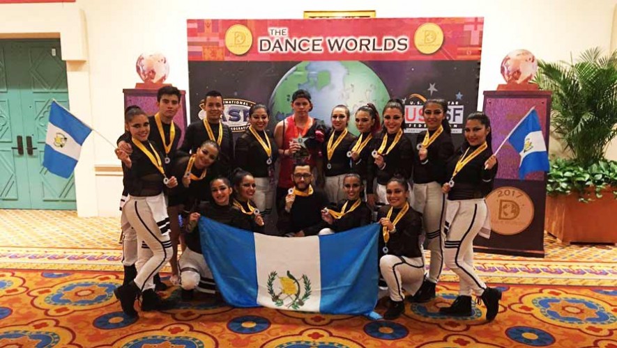 Equipos de baile guatemaltecos fueron finalistas en el concurso The Dance Worlds 2017