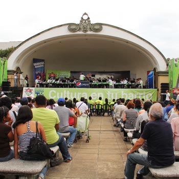Festival de cultura en el Centro Histórico