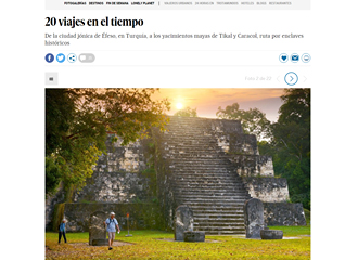 Guatemala entre los 20 viajes en el tiempo, según El País
