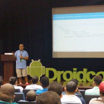 Guatemaltecos participaron como conferencistas en Droidcon 2017