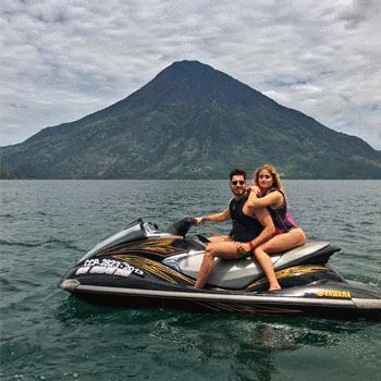 La visita de Valentina Ferragni, blogger italiana, a Guatemala 