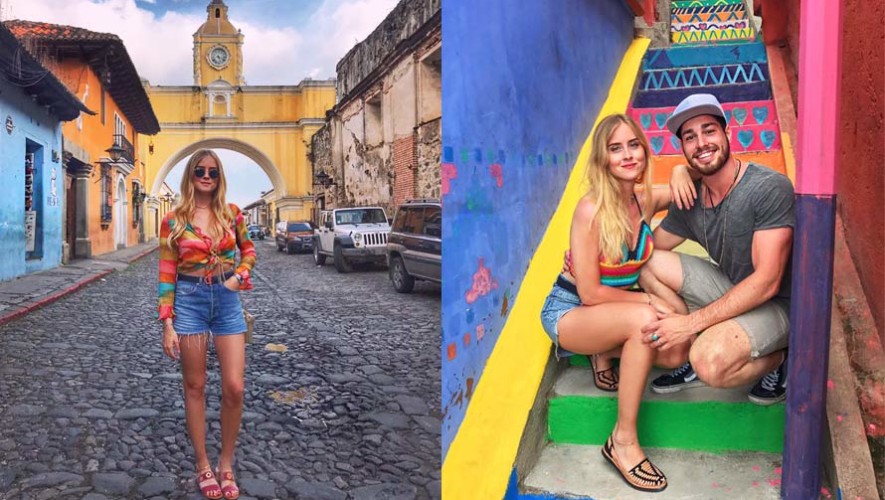 La visita de Valentina Ferragni, blogger italiana, a Guatemala