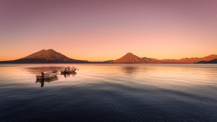 Lago de Atitlán en Guatemala