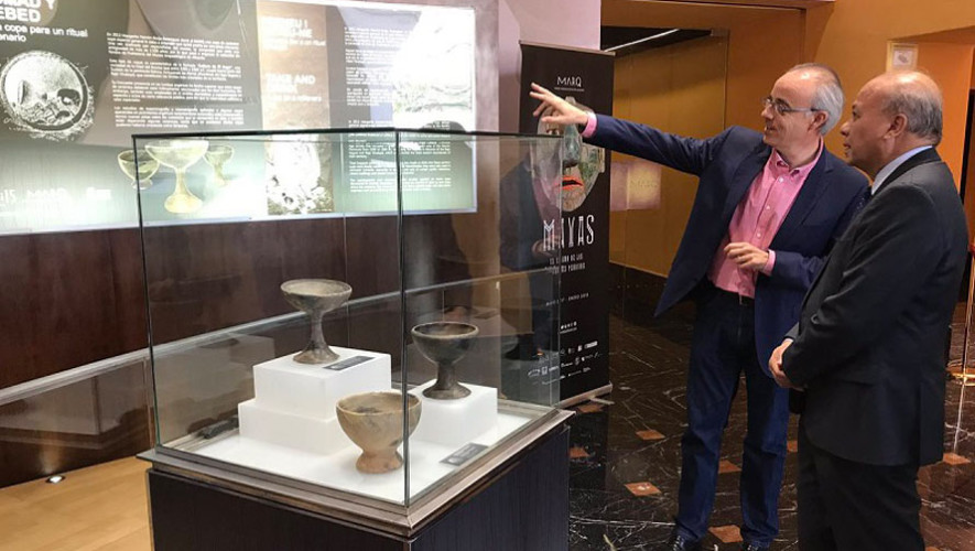 Museo Arqueológico de Alicante exposición de los Mayas