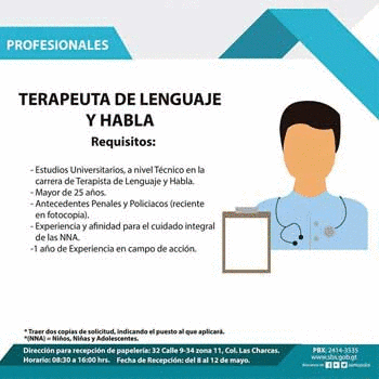 Secretaría de Bienestar Social de la Presidencia realiza convocatoria para empleos 2017
